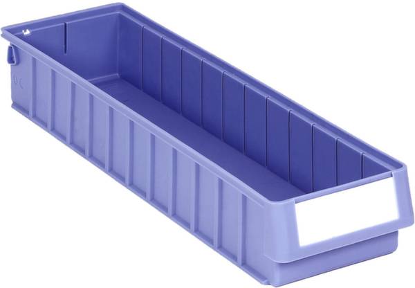 BITO Lagertechnik 525013  Regalkasten  lebensmittelgeeignet (L x B x H) 600 x 156 x 90 mm Blau 12 St.