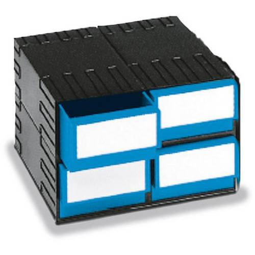 Thumbnail - Plastipol Scheu 1658049 Schubladenmagazin (B x H x T) 332 x 202 x 345 mm Blau 1 St.