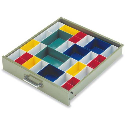 LA-KA-PE 408098 Einsatzkasten (L x B x H) 108 x 108 x 63 mm Rot 50 St.