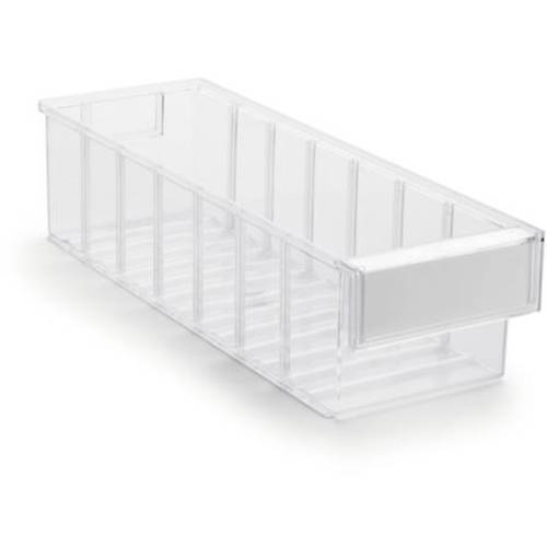 Treston 4015-1 Kleinteilebehälter (B x H x T) 132 x 100 x 400 mm Transparent 20 St.