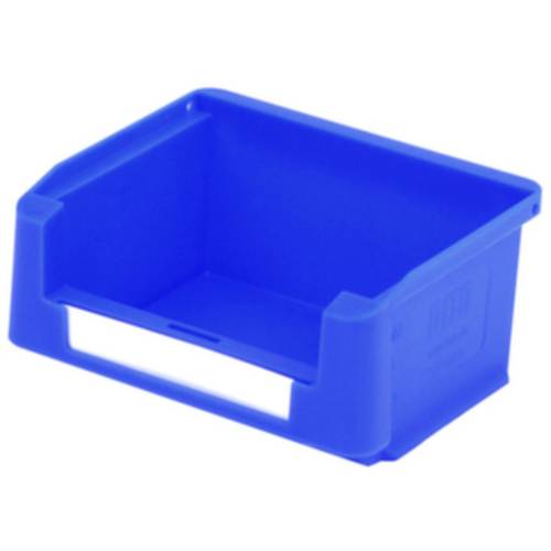 BITO Lagertechnik 102654 Sichtlagerkasten lebensmittelgeeignet (L x B x H) 85 x 102 x 50 mm Blau 60 St.