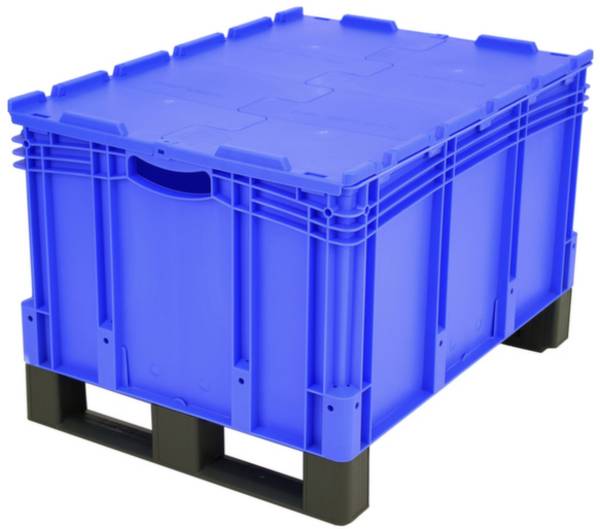 BITO Lagertechnik 1658126  Stapelbehälter  lebensmittelgeeignet (L x B x H) 800 x 600 x 538 mm Blau 1 St.