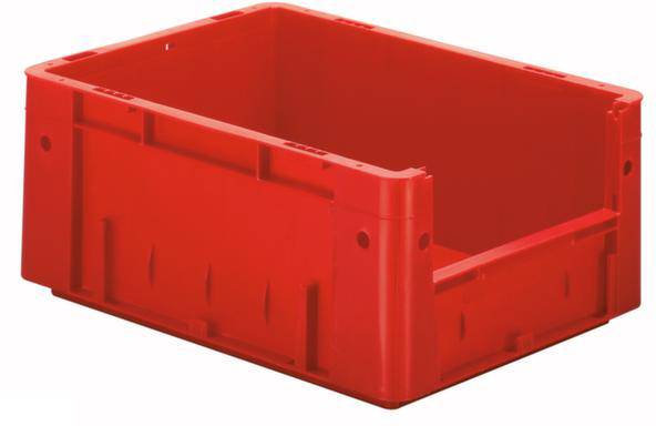LA-KA-PE VTK 400/175-4 Stapelbehälter lebensmittelgeeignet (L x B x H) 400 x 300 x 175 mm Rot 4 St.
