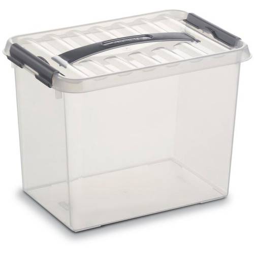 BRB Lagertechnik 527600 Stapelbehälter (L x B x H) 300 x 200 x 140 mm Transparent 5 St.