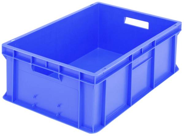 BITO Lagertechnik 1658166  Stapelbehälter Classic lebensmittelgeeignet (L x B x H) 600 x 400 x 215 mm Blau 1 St.