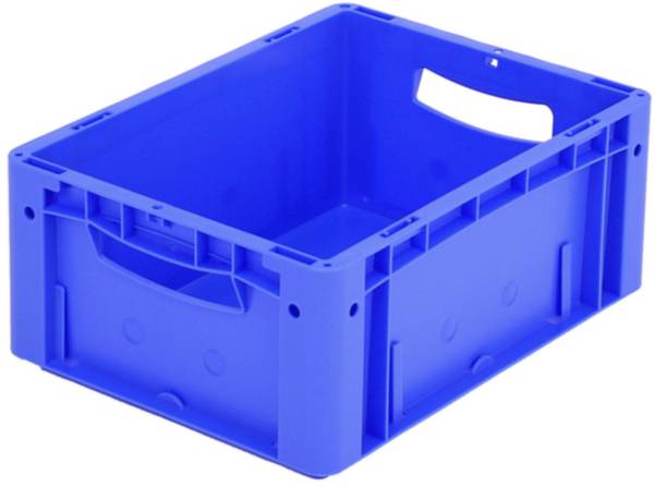 BITO Lagertechnik 1658177 Stapelbehälter Ergonomic lebensmittelgeeignet (L x B x H) 400 x 300 x 170 mm Blau 1 St.