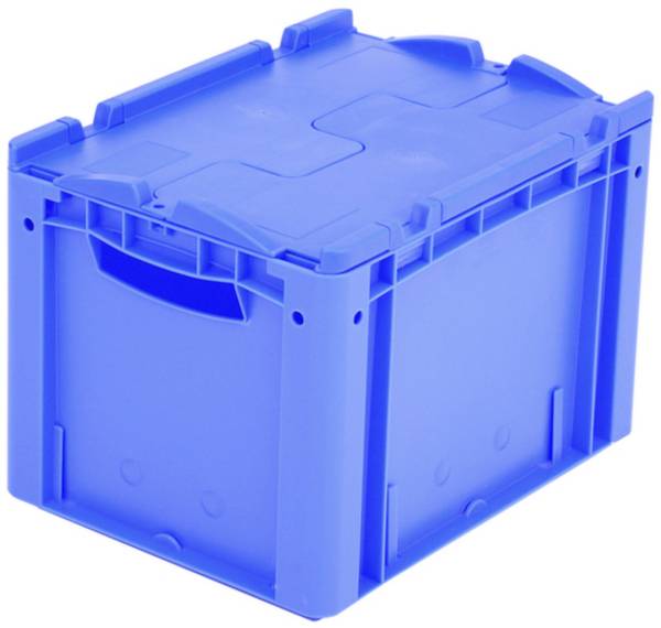 BITO Lagertechnik 1658182 Stapelbehälter lebensmittelgeeignet (L x B x H) 400 x 300 x 270 mm Blau 1 St.