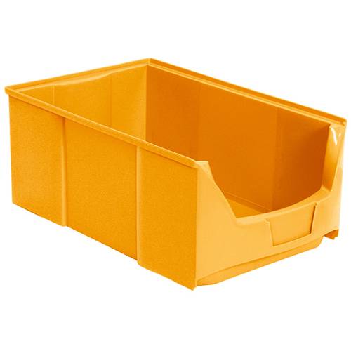 BRB Lagertechnik 977447 Sichtlagerkasten lebensmittelgeeignet (B x H x T) 300 x 200 x 510 mm Gelb 6 St.