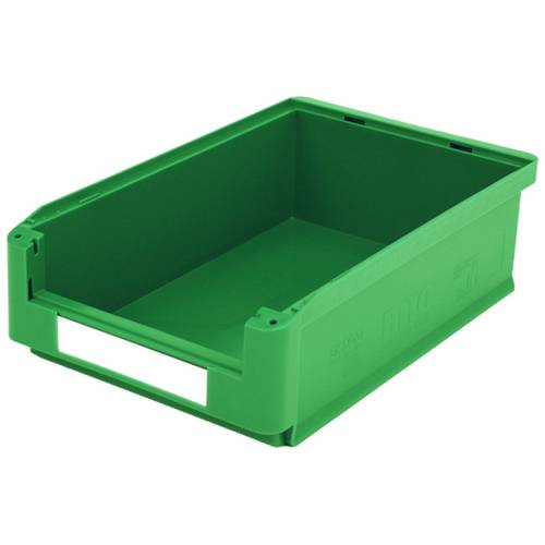 BITO Lagertechnik 384401 Sichtlagerkasten lebensmittelgeeignet (L x B x H) 500 x 315 x 145 mm Grün 8 St.