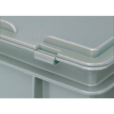 BRB Lagertechnik 1658288 Stapelbehälter lebensmittelgeeignet (L x B x H) 400 x 300 x 235 mm Blau 1 St.