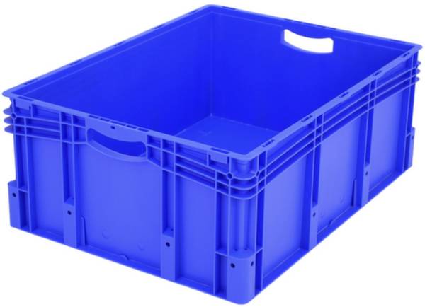 BITO Lagertechnik 1658329  Stapelbehälter  lebensmittelgeeignet (L x B x H) 800 x 600 x 320 mm Blau 1 St.