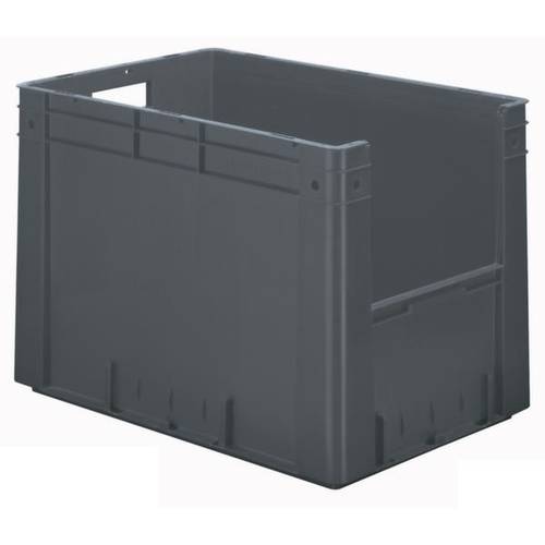 LA-KA-PE 509578 Universal Stapelbehälter lebensmittelgeeignet (L x B x H) 600 x 400 x 420 mm Grau 2 St.