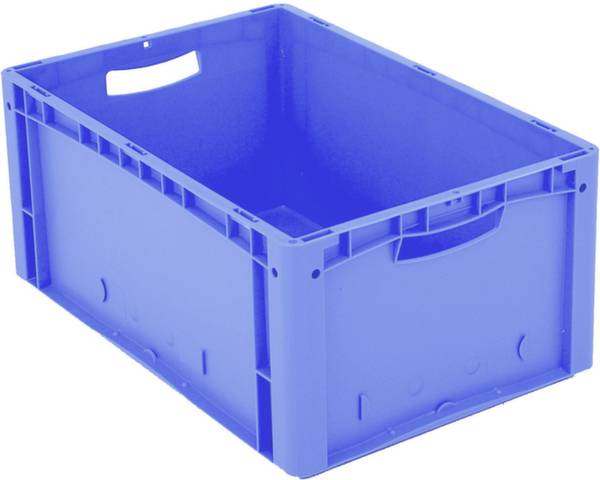 BITO Lagertechnik 1658362  Stapelbehälter Ergonomic lebensmittelgeeignet (L x B x H) 600 x 400 x 270 mm Blau 1 St.