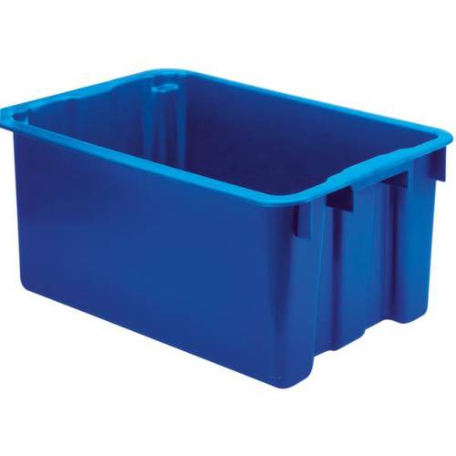 LA-KA-PE 701114 Stapelbehälter lebensmittelgeeignet (L x B x H) 650 x 450 x 280 mm Blau 5 St.