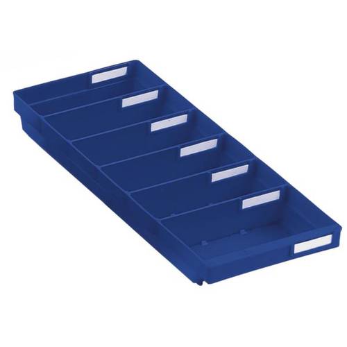 Kappes 6632.00.3150 Regalkasten lebensmittelgeeignet (B x H x T) 240 x 65 x 500 mm Blau 1 St.