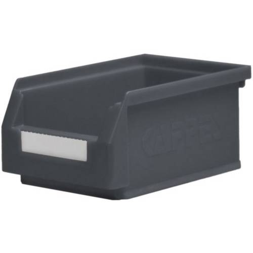 Kappes 1658463 Sichtlagerkasten (B x H x T) 105 x 75 x 160 mm Grau 1 St.