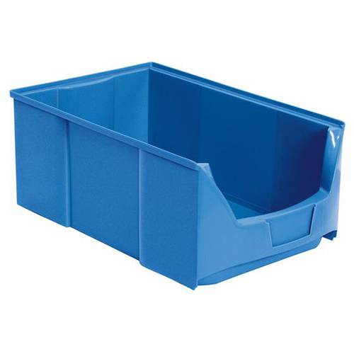 BRB Lagertechnik 977389 Sichtlagerkasten lebensmittelgeeignet (B x H x T) 300 x 200 x 510 mm Blau 6 St.