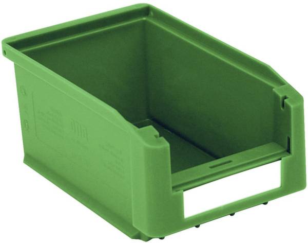 BITO Lagertechnik 383919 Sichtlagerkasten lebensmittelgeeignet (L x B x H) 160 x 103 x 75 mm Grün 40 St.