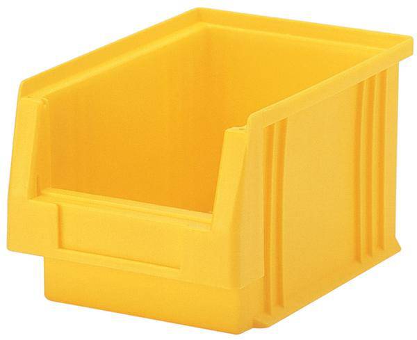 LA-KA-PE 531034 Sichtlagerkasten Lakape (B x H x T) 150 x 125 x 290 mm Gelb 25 St.
