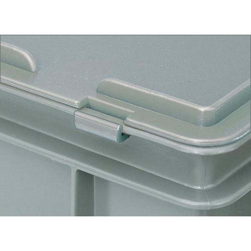 BRB Lagertechnik 1658510 Stapelbehälter lebensmittelgeeignet (L x B x H) 400 x 300 x 235 mm Grau 1 St.