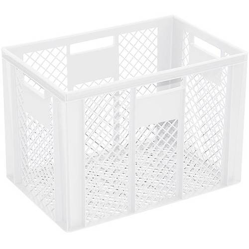 BRB Lagertechnik 1658553 Stapelbehälter Basic lebensmittelgeeignet (L x B x H) 600 x 400 x 410 mm Weiß 1 St.