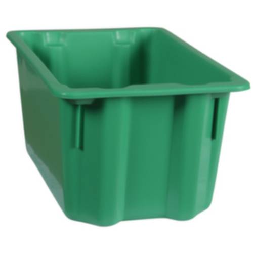 Plastipol Scheu 1658572 Stapelbehälter lebensmittelgeeignet (L x B x H) 400 x 280 x 180 mm Grün 1 St.