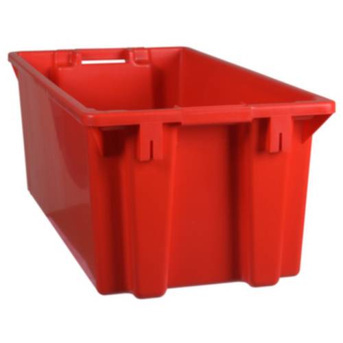 Plastipol Scheu 1658576 Stapelbehälter lebensmittelgeeignet (L x B x H) 800 x 400 x 300 mm Rot 1 St.