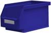 Kappes 1658669 Sichtlagerkasten stapelbar (B x H x T) 140 x 130 x 230 mm Blau 1 St.
