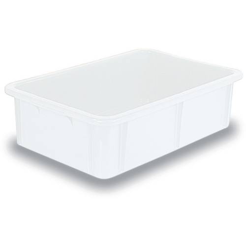 BRB Lagertechnik 1658710 Stapelbehälter lebensmittelgeeignet (L x B x H) 600 x 400 x 165 mm Naturweiß 1 St.