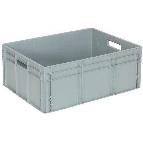 BRB Lagertechnik 1658718 Stapelbehälter lebensmittelgeeignet (L x B x H) 800 x 600 x 320 mm Grau 1 St.