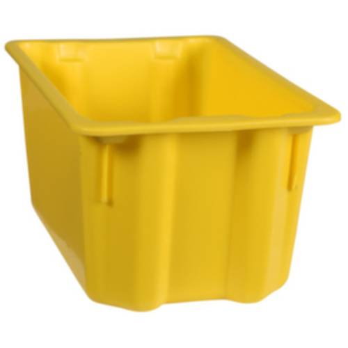 Thumbnail - Plastipol Scheu 1658782 Stapelbehälter lebensmittelgeeignet (L x B x H) 400 x 280 x 180 mm Gelb 1 St.