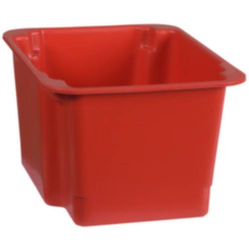 Thumbnail - Plastipol Scheu 1658783 Stapelbehälter lebensmittelgeeignet (L x B x H) 300 x 200 x 150 mm Rot 1 St.
