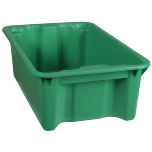 Plastipol Scheu 1658787 Stapelbehälter lebensmittelgeeignet (L x B x H) 590 x 380 x 202 mm Grün 1 St.