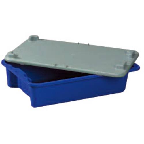 Plastipol Scheu 1658791 Stapelbehälter lebensmittelgeeignet (L x B x H) 590 x 380 x 135 mm Blau 1 St.