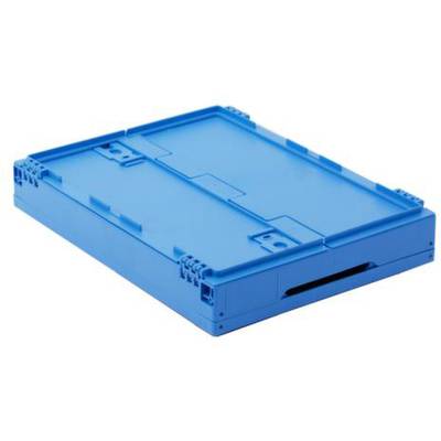  1658801 Stapelbehälter  lebensmittelgeeignet (L x B x H) 400 x 300 x 220 mm Blau 1 St.