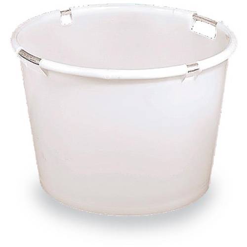 Alpha Paletten & Boxen 1658838 Stapelbehälter lebensmittelgeeignet Weiß 1 St.