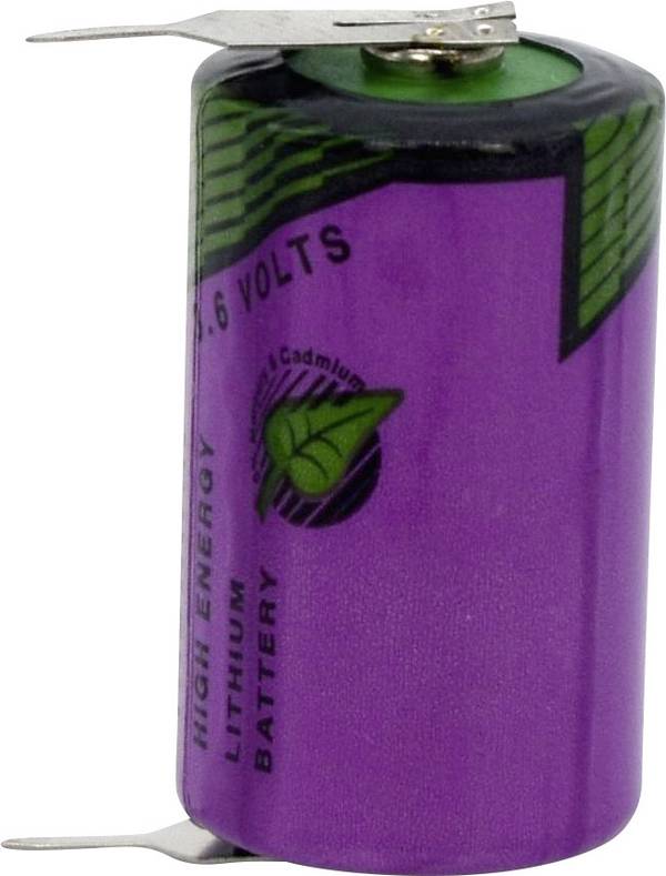 Tadiran Batteries SL 350 PR Spezial-Batterie 1/2AA U-Lötpins Lithium 3.6 V 1200 mAh 1 St.