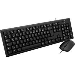 Sada klávesnica a myše V7 Videoseven CKU200DE, čierna