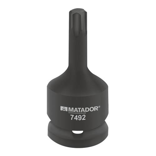 Matador Schraubwerkzeuge 74920600 Innen-Sechsrund (TX) Schlagschrauber-Steckschlüsseleinsatz T 60 1/2 (12.5 mm)