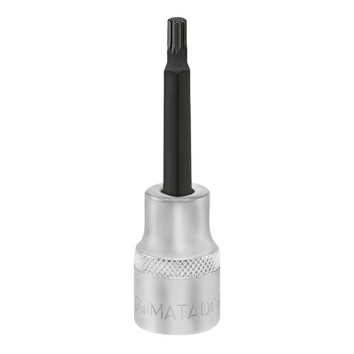 Matador Schraubwerkzeuge 40791060 Außen-Vielzahn (XZN) Steckschlüssel-Bit-Einsatz 6 mm M6 1/2 (12.5 mm)