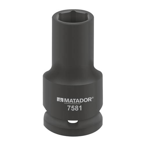 Matador Schraubwerkzeuge 75810180 Außen-Sechskant Schlagschrauber-Steckschlüsseleinsatz 18 mm 3/4 (20 mm)