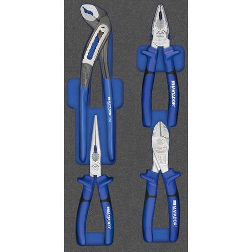 Matador Schraubwerkzeuge 81641500 Werkstatt Zangen-Set 4teilig
