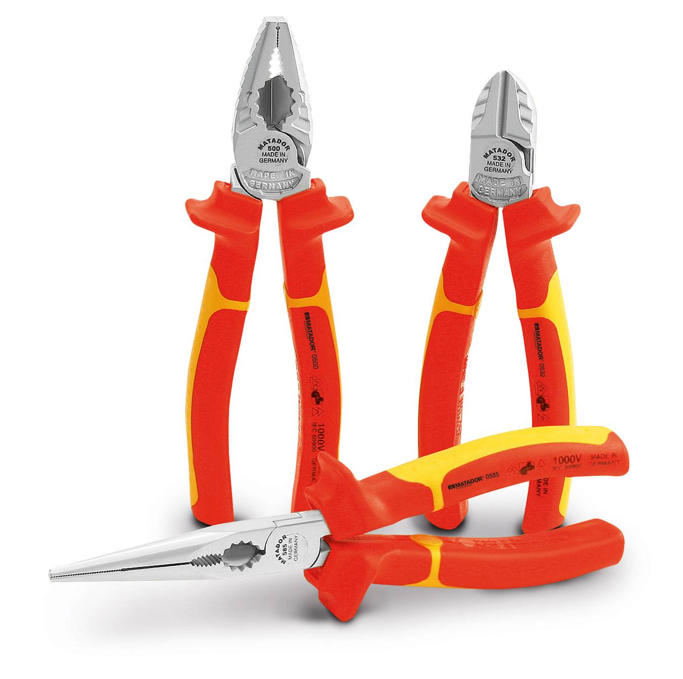 Matador Schraubwerkzeuge 05011301 VDE Zangen-Set 3teilig