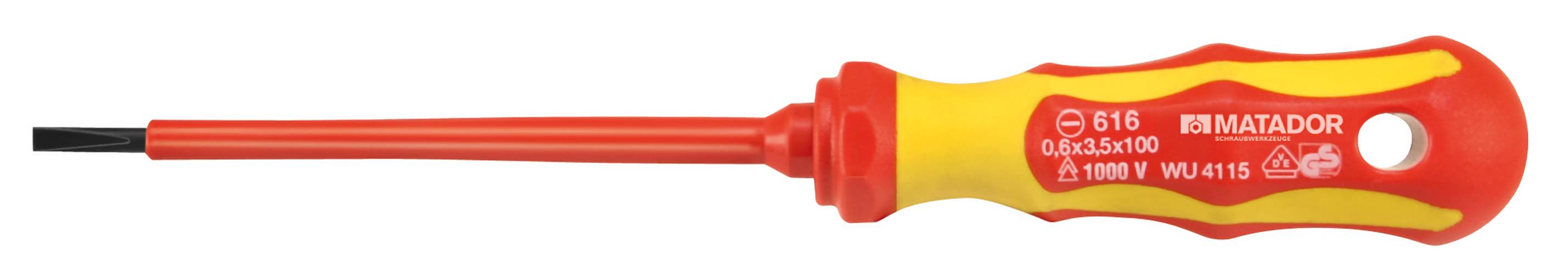 Matador Schraubwerkzeuge VDE Schlitz-Schraubendreher