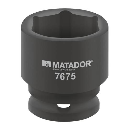 Matador Schraubwerkzeuge 76750190 Außen-Sechskant Schlagschrauber-Steckschlüsseleinsatz 19 mm 1 (25 mm)
