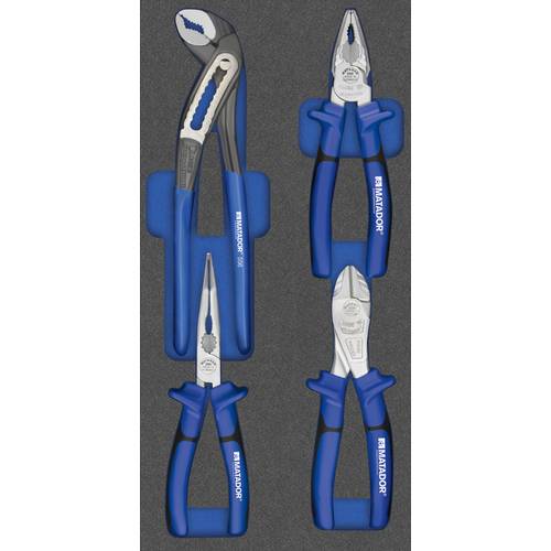 Matador Schraubwerkzeuge 81641501 Werkstatt Zangen-Set 4teilig