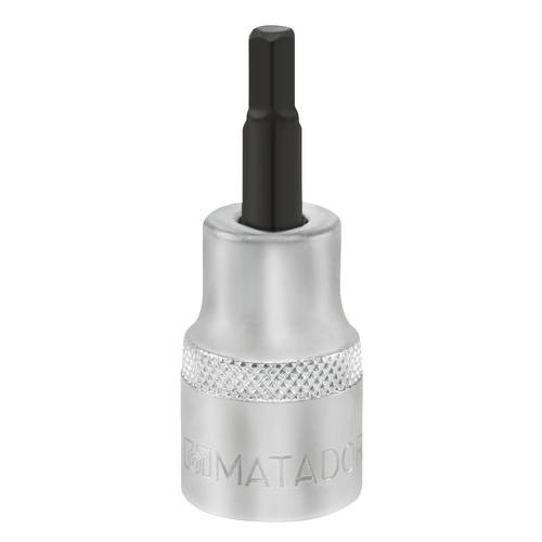Matador Schraubwerkzeuge 30780040 Innen-Sechskant Steckschlüssel-Bit-Einsatz 4 mm 3/8 (10 mm)