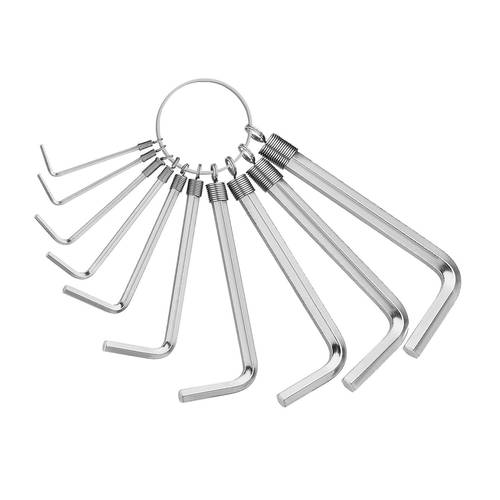 Matador Schraubwerkzeuge Innen-Sechskant Winkelschraubendreher 2 mm, 2.5 mm, 3 mm, 4 mm, 4.5 mm, 5 mm, 5.5 mm, 6 mm, 8 m...