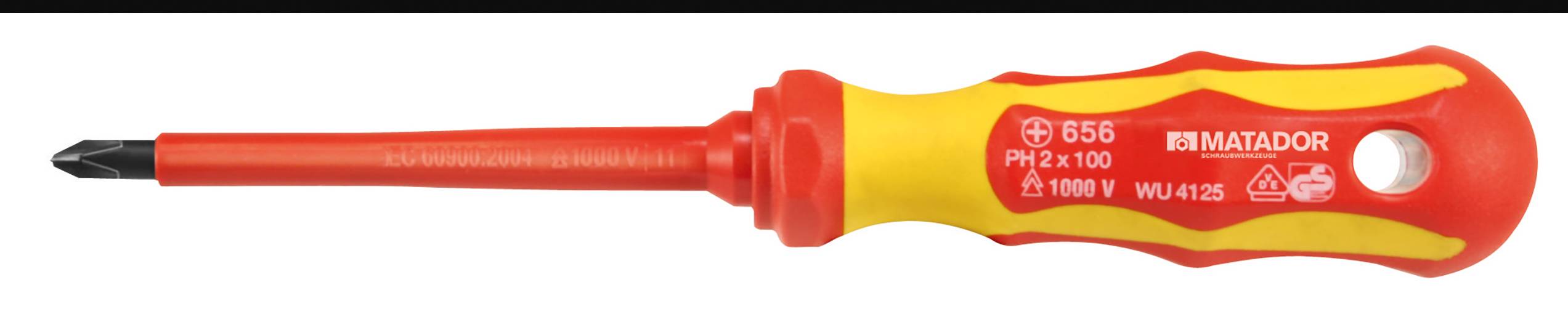 Matador Schraubwerkzeuge 06560010 VDE Kreuzschlitz-Schraubendreher
