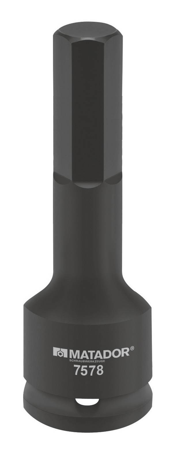 Matador Schraubwerkzeuge  75780120 Innen-Sechskant Schlagschrauber-Steckschlüsseleinsatz  12 mm  12 mm   3/4" (20 mm)